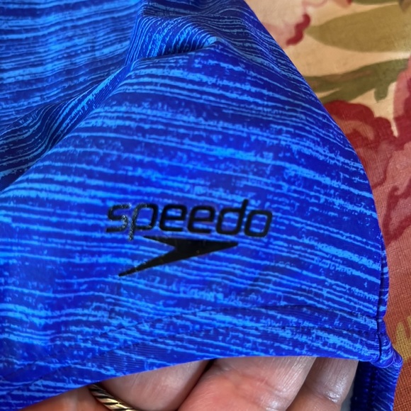 SPEEDO Size 16 T Back Racer Swimsuit
Blue 1-Piece Fully Lined Modest $68 NEW - Picture 3 of 12